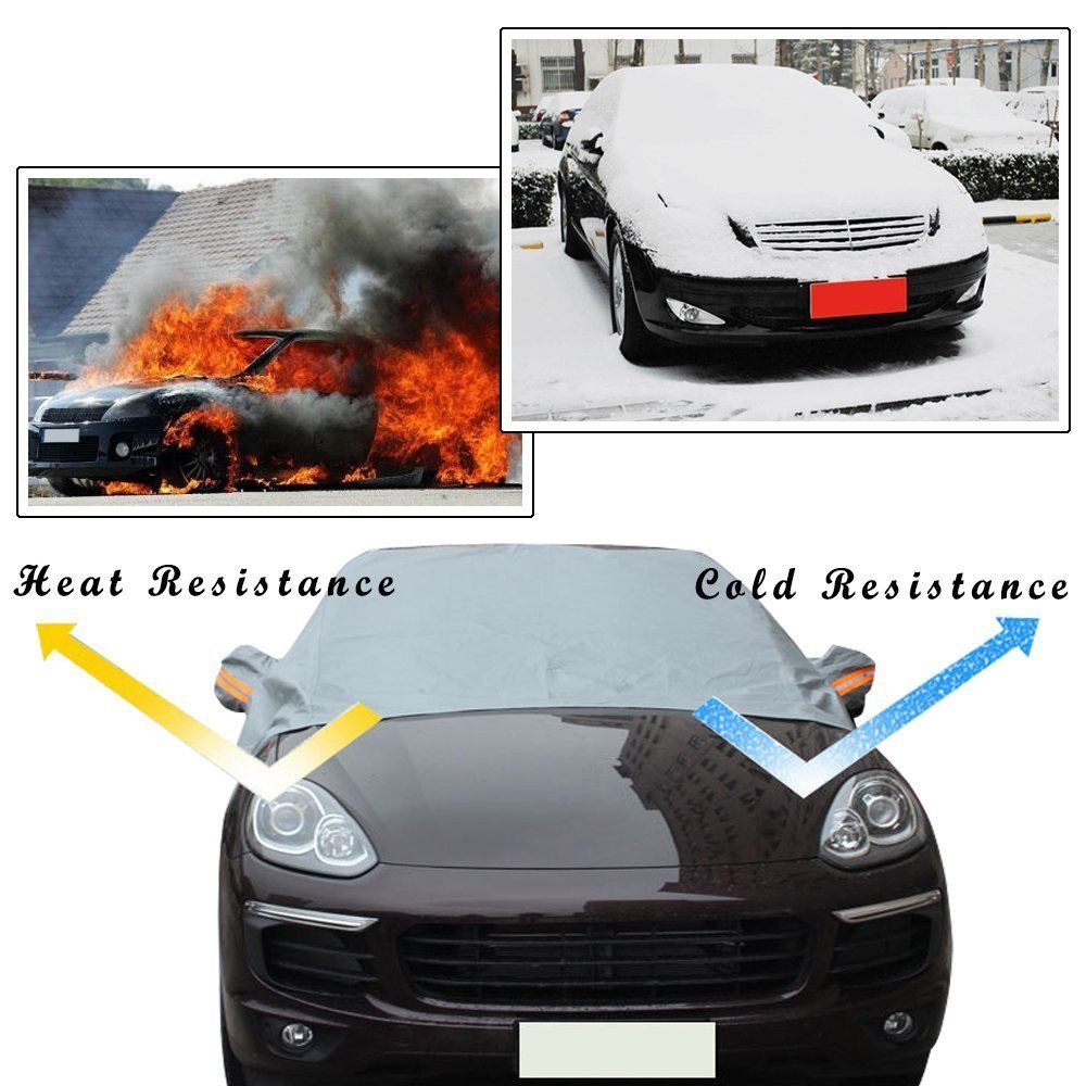 Pare-brise de voiture couverture pare-soleil protecteur hiver neige glace pluie poussière gel garde
