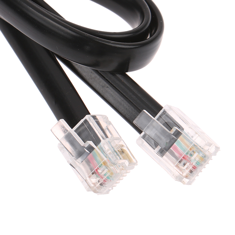 RJ12 6P6C 0.5m, 1m, 2m, 3m, 5m Autoguide Camera Cable Ioptron Auto Guide Kabel Pinout Telephone Handset Voice Extension Cable