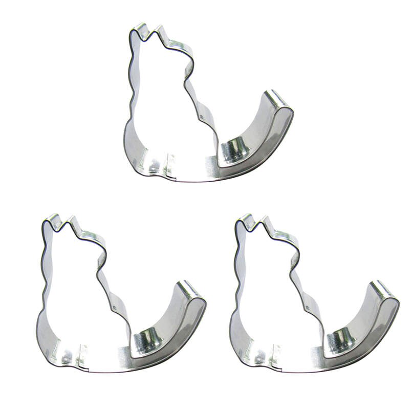 mini szynszyla kształt 3 części biszkoptowe formy robić pieczenia, narzędzia robić pieczenia, ciasto dekorowanie miękkich cukierków.