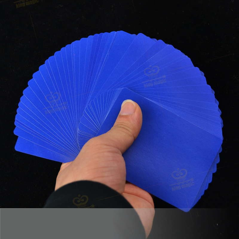 Ultra Mince Volant Cartes Carte de Fuite Manipulations Rue Magique Gadgets, Tours De Magie Faciles, Accessoires De Magie Pour Les Magiciens: Bleu