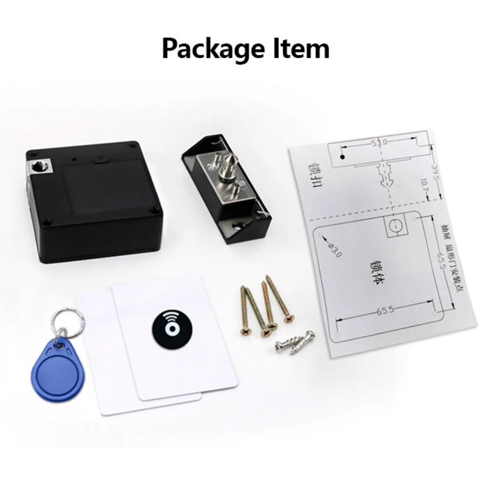 Bluetooth Smart Telefoon Thuis Kantoor Prive Locker Lade Rfid Card Onzichtbare Verborgen Rfid Kabinet Lock