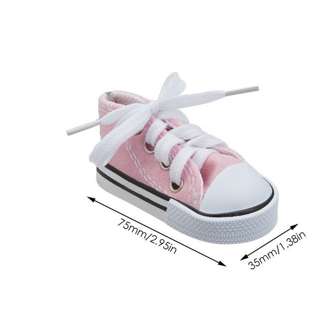 Motorfiets Side Stand Grappige Leuke Mini Schoen Voet Ondersteuning Motor Fiets Kickstand Statief Motor/Fiets Kickstand Mini Canvas Schoenen: MULTI