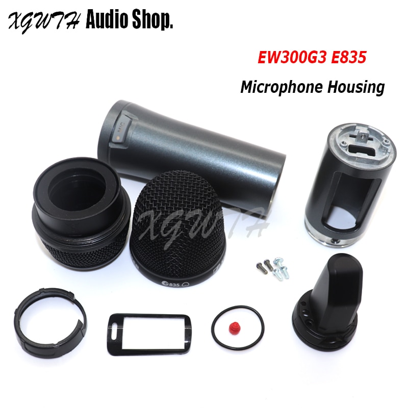 Vervanging Reparatie Draadloze Microfoon Cover Microfoon Behuizing Voor Sennheiser 300 G3 EW300G3 E835 Mic Hoofd Met Plastic Onderdelen