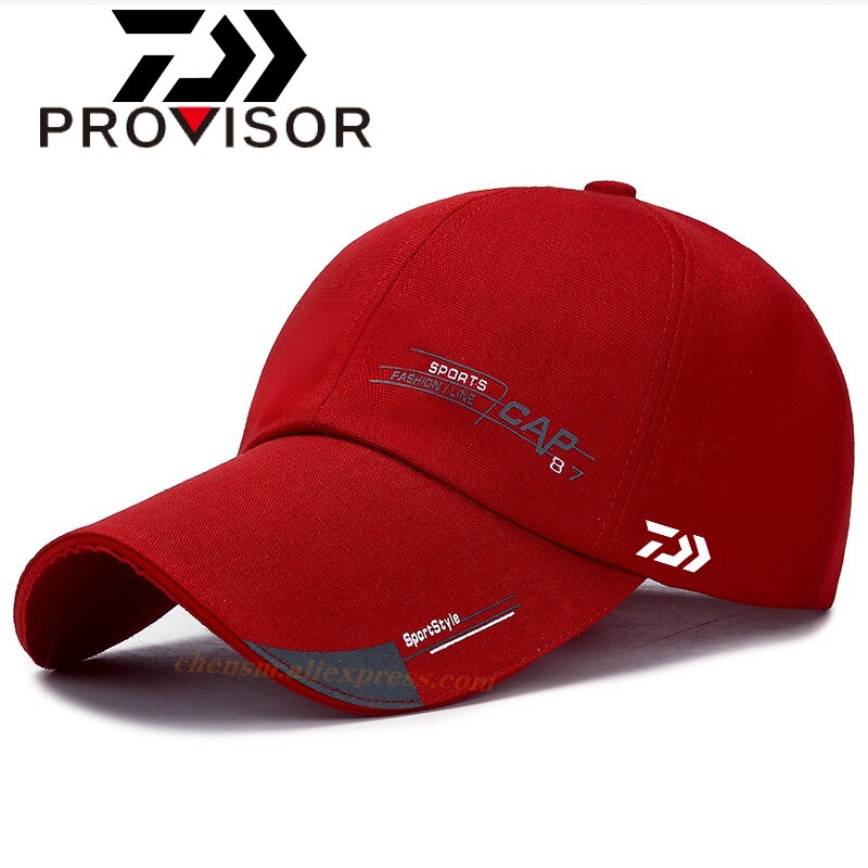 DAIWA Angeln Quick Dry Wasserdichte Sport Schirmmütze Sonnenhut Raum Baseball Kappe Frauen Männer Golf Outdoor Straße Hiphop Hüte kappen: 2