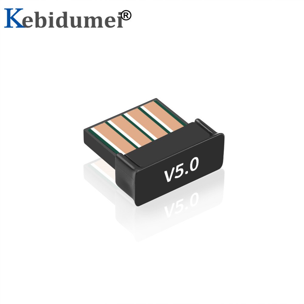 Kebidu Usb Bluetooth 5.0 Adapter Ontvanger Draadloze Mini Usb Bluetooth Dongle Ontvanger Laptop Muis Toetsenbord Accessoires