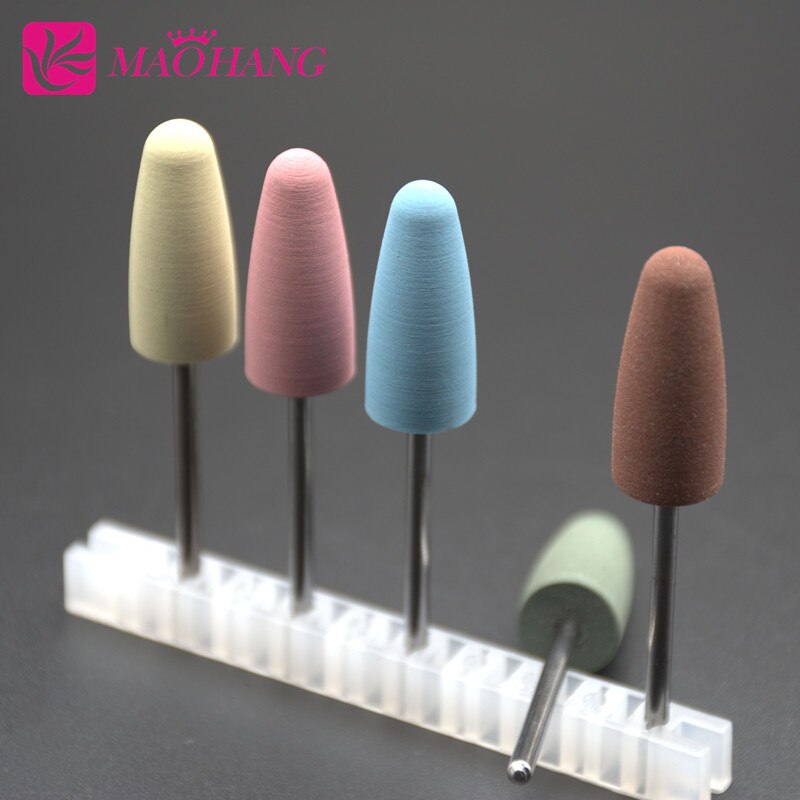 MAOHANG Siliconen Nail Boor Machine Polijstmachine Rubber Remover Manicure Elektrische Frees Griding Buffer File Nail Tool