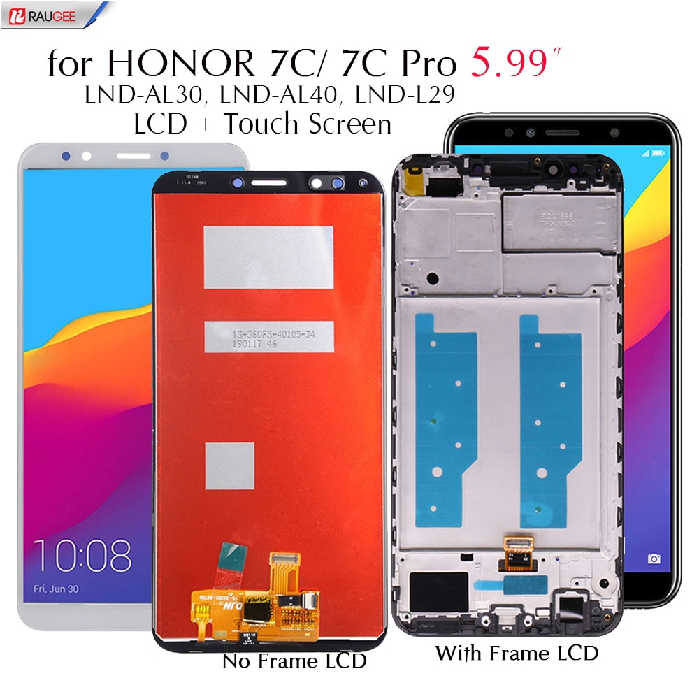 5,99" Display For Honor 7C Pro LND-L29 Lcd Display Touch Screen Replacement For Honor 7 C Display Tested Phone Lcd Screen