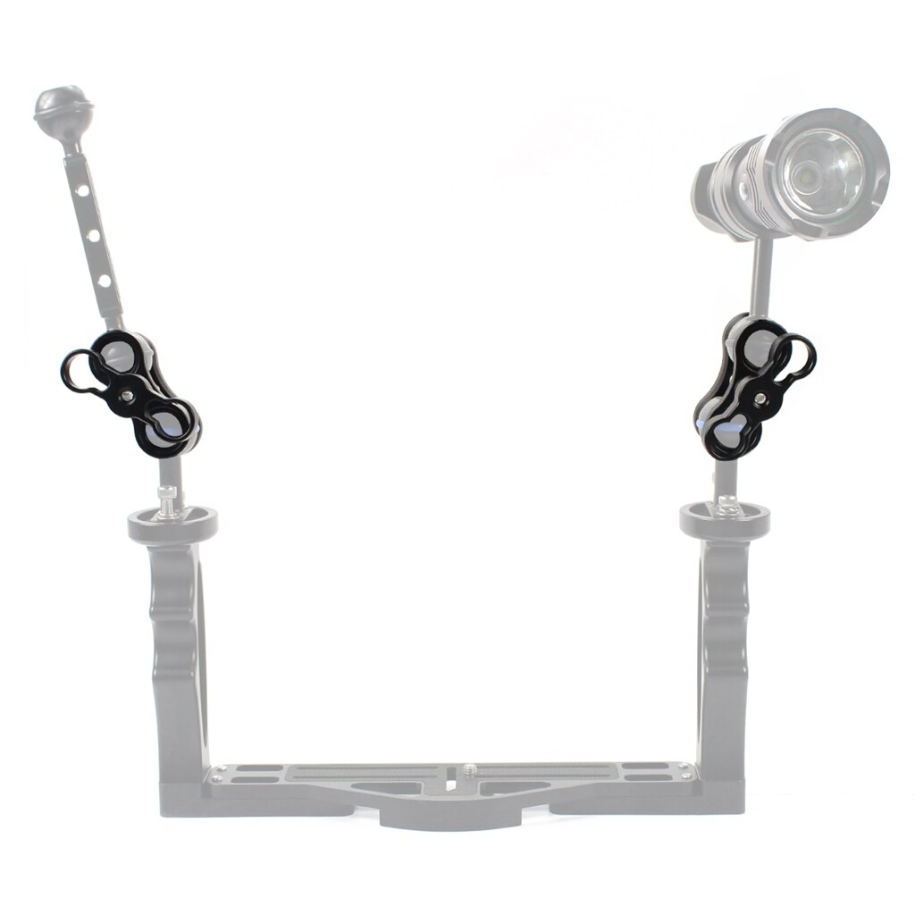 Deluxe Aluminum Alloy Standard Ball Clamp for the 1'' Ball Underwater Light Arm
