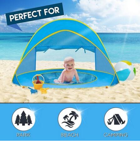 Camping Tent Ship From RU Beach Tent Tent Instant Pop Up Open Anti UV Awning Tents Outdoor Sun shelter