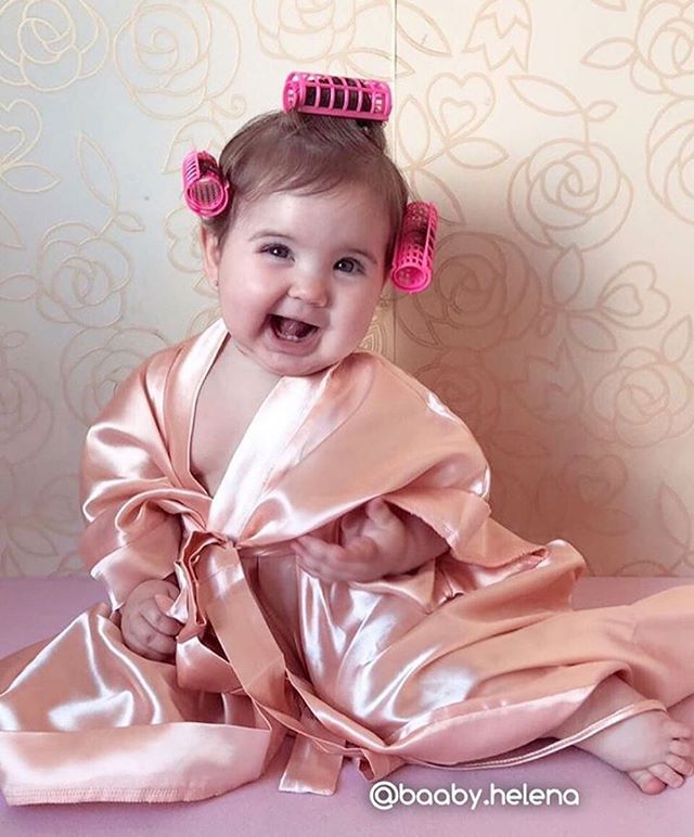 Infant Kids Baby Girls Nightgowns Long Sleeve Children Solid Nightdress Ice Silk Soft Conjoined Pajama Sleepwear Nightgown