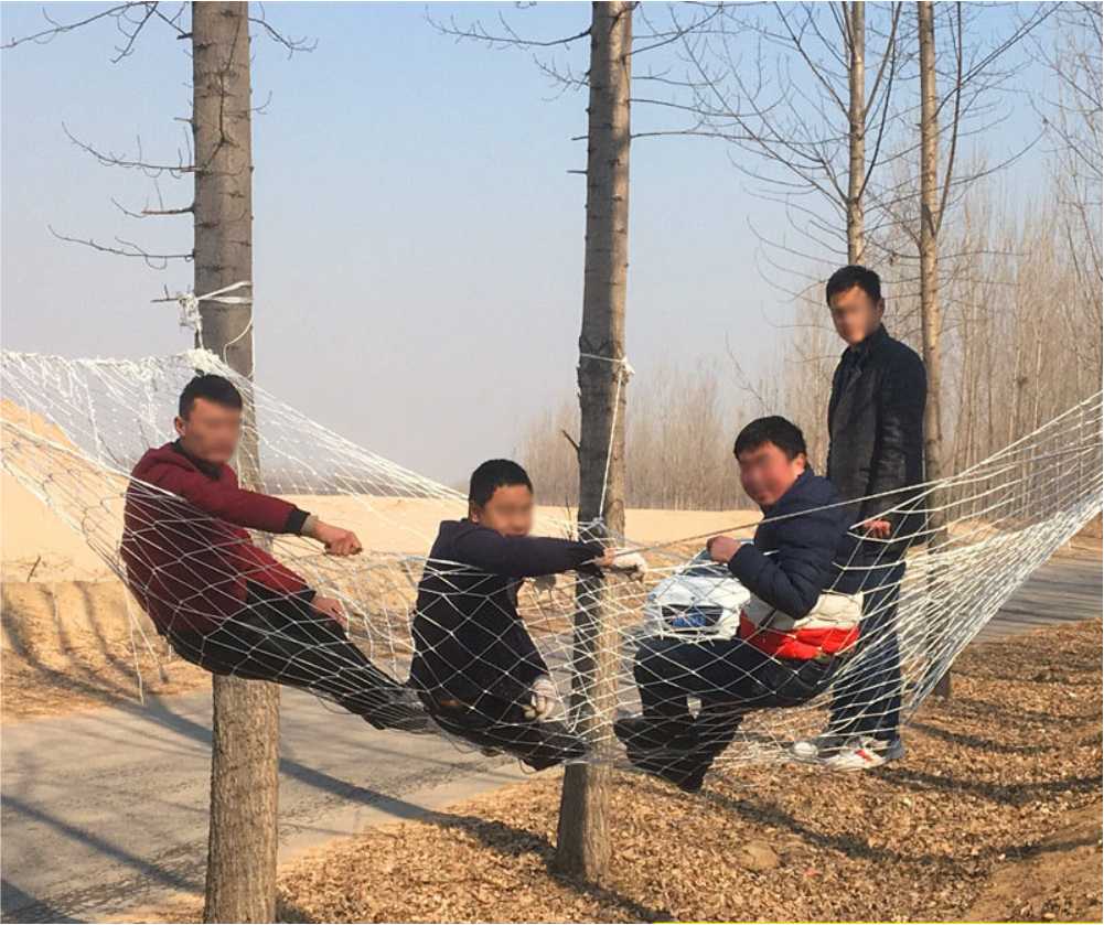 Red de seguridad para niños, cuerda de construcción de protección contra caídas, balcón, ventana, escalera, barandilla, bebé, gato, perro, valla de seguridad de nailon