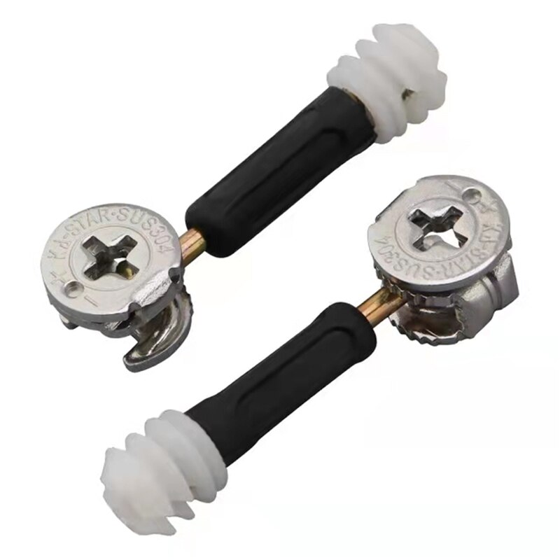 3 en 1 40mm goujon gabarit vis connecteur Kit meubles matériel de connexion excentrique écrou de roue came écrou de blocage accessoires de travail du bois