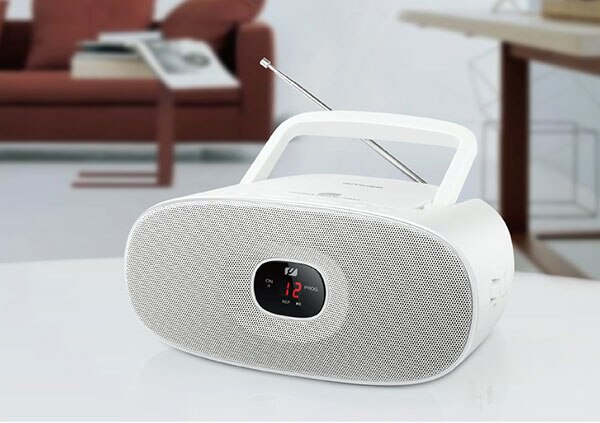 Muse MD-202 Reproductor de CD portátil Blanco
