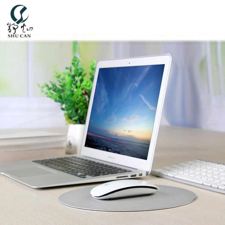 Muismat van aluminiumlegering 200mm mini muismat zonder metaal high-end kantoor muismat gaming muismat