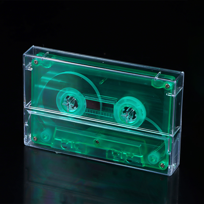 Boîte de rangement transparente pour Cassette, 1 pièce, boîtier pour bande d'enregistrement magnétique Audio, boîte anti-poussière, organisateur