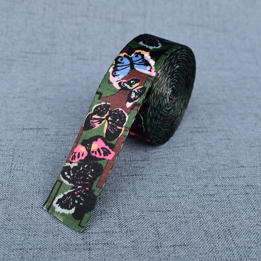 Ruban de sangle 5 Yards de largeur 25mm, sangles en corde pour chien, collier pour animaux domestiques, harnais, sac à dos, Textile, vêtements, accessoire