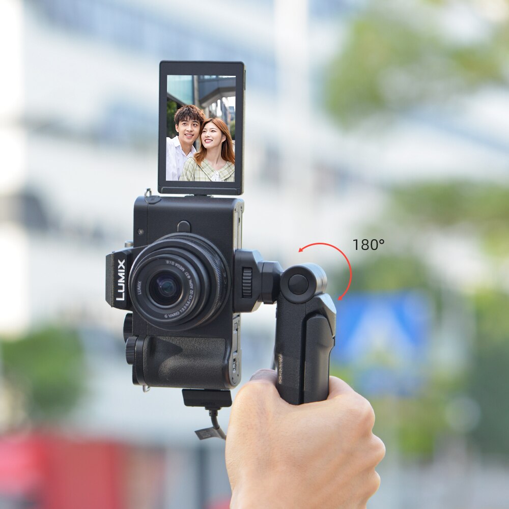 Multifunctionele Afstandsbediening Camera Grip Handheld Selfie Statief Voor PanasonicDC-G100/G110/GH5/GH5S/G9/G90/G91/G95 DMC-G80/G81