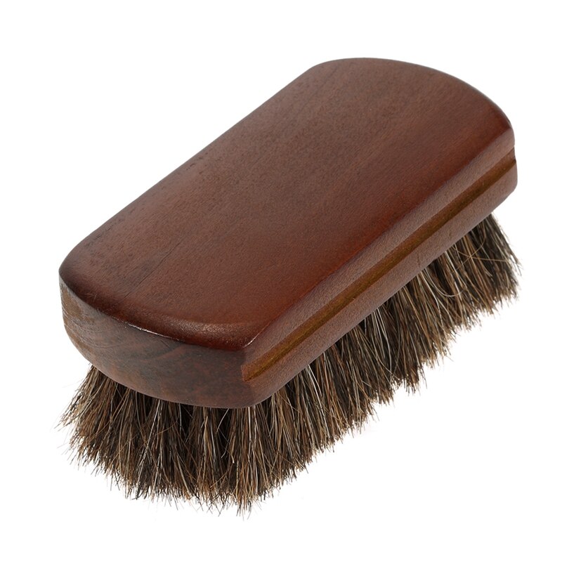 Holz Griff Natürliche Pferd Haar Schnurrbart Bart Pinsel Gesichts Bart Reinigung männer Rasierpinsel Barbier Salon Gerät Werkzeuge