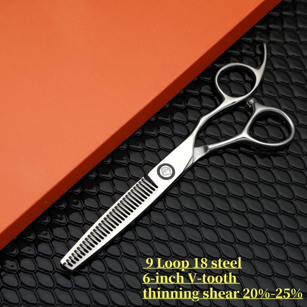 Professionele kappersschaar 440C staal 7 inch snelle snit Geschikt voor thuis en kapperszaak Kambeschermhoes