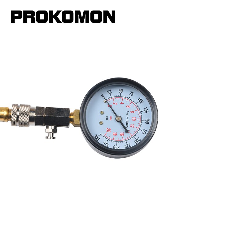 Engine Cylinder Compression Tester Diagnostic Meter Gauge Kit