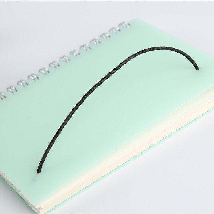 Cuaderno de espiral en blanco con bloc de notas de espiral planeador diario semanal, A4 B5 A5 A6