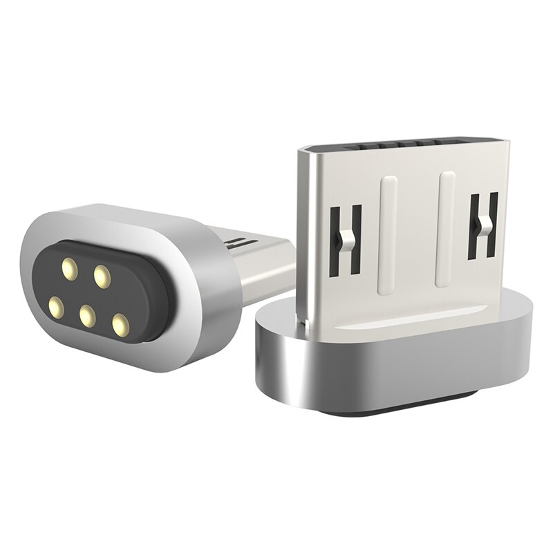 Convertisseur adaptateur de câble micro usb magnétique pour Samsung huawei xiaomi redmi note 4x câble chargeur usb charge rapide Android 2.4A: magnetic Micro head