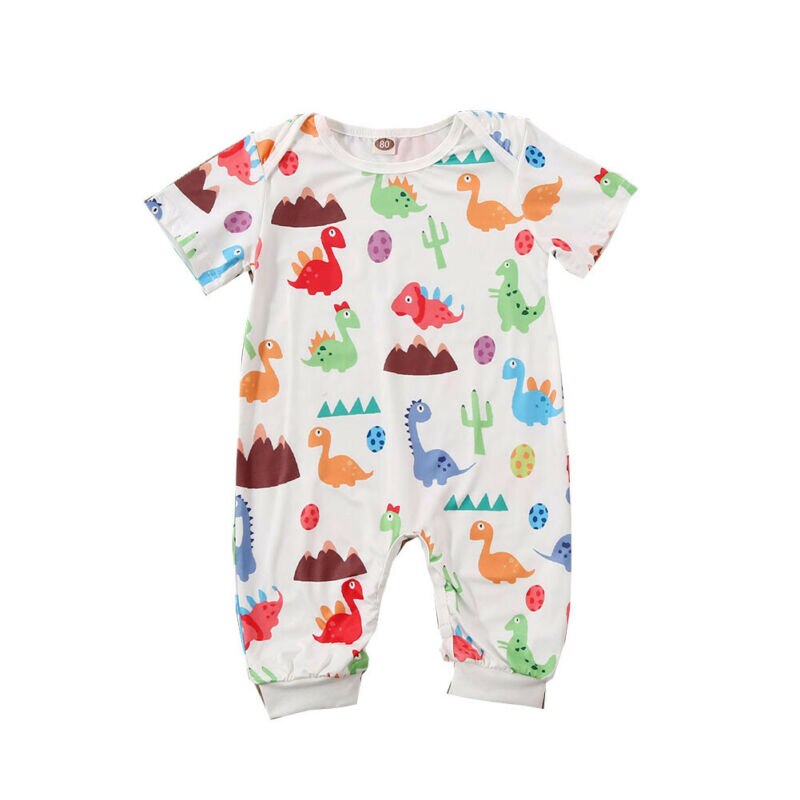 6M-3Years Infant Baby Boy Girls Cotton Romper Jumpsuit Clothes Long Pants Outfits Set