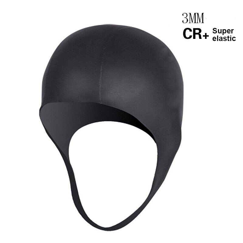 3MM CR + Super elastische Leder Tauchen Hütte Tauchen Tauchen haube kopfbedeckungen Männer Tauchen Deckel Sonne-beweis Kalt-beweis Schnorcheln Schwimmen kappe
