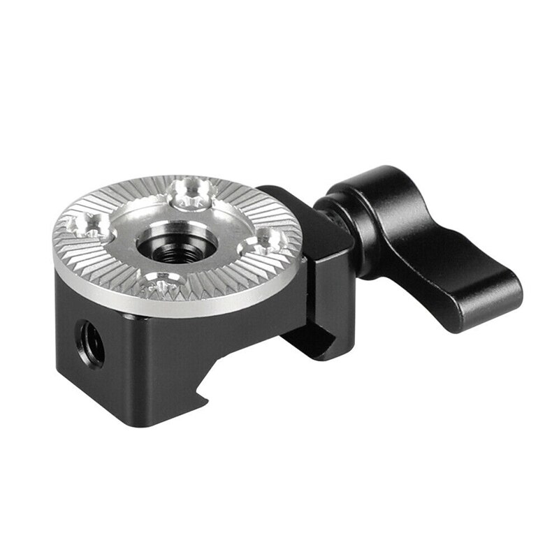 Standard Adapter for ARRI Rosette M6 to NATO Clamp Mount with M6 Expansion Hole