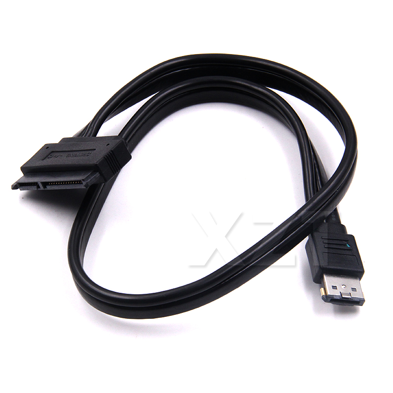 1 stk dual power esata usb 5v combo  to 22 pin sata usb harddisk kabel