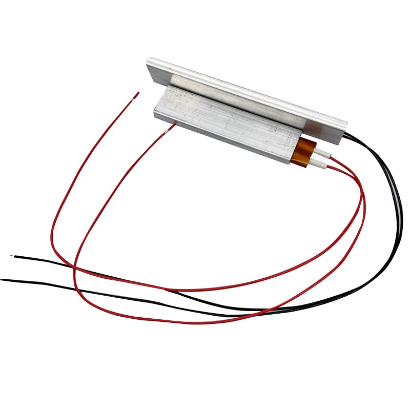 Nouvel élément chauffant PTC 12v/110v/220v, incubateur d'œufs à Thermostat Constant, thermistance, capteur de chauffage de l'air, coque en aluminium