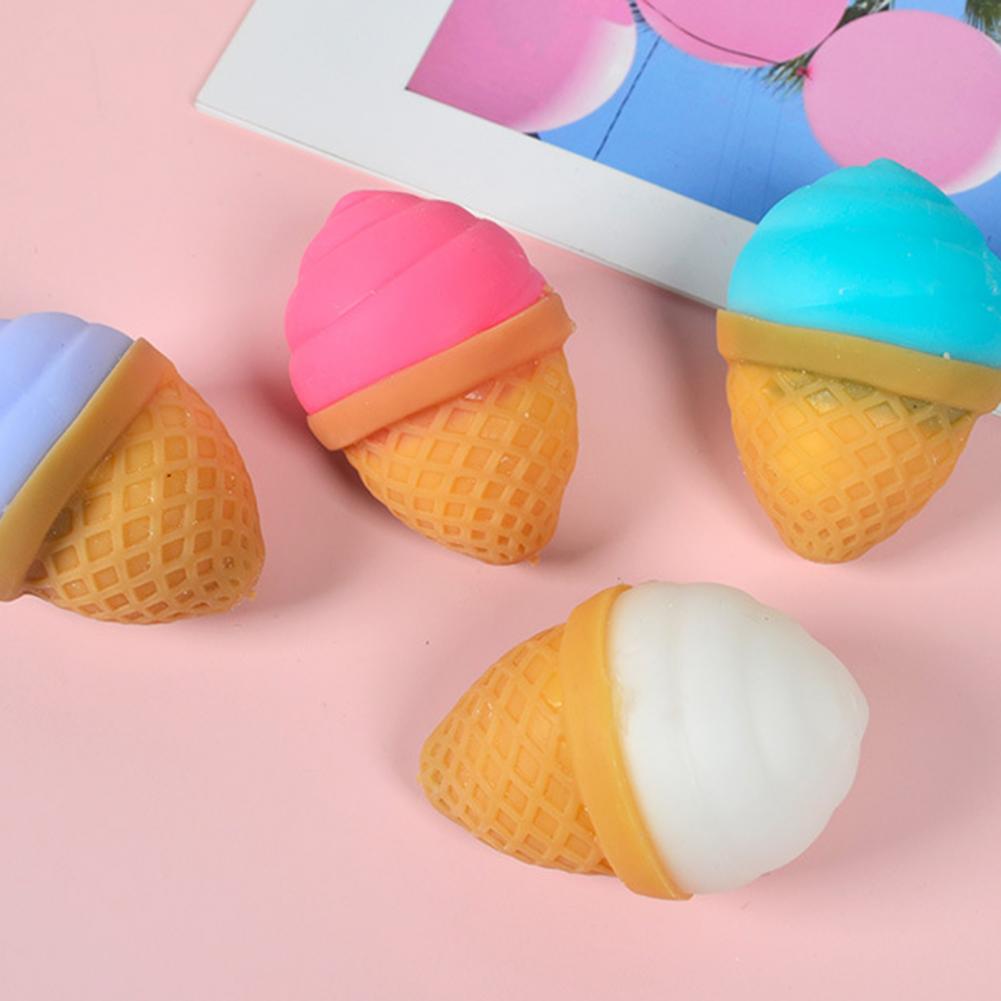 Decompress vent toy, ultra-soft, practical simulation, food ice ball, stress relief toy, venting toy for workers