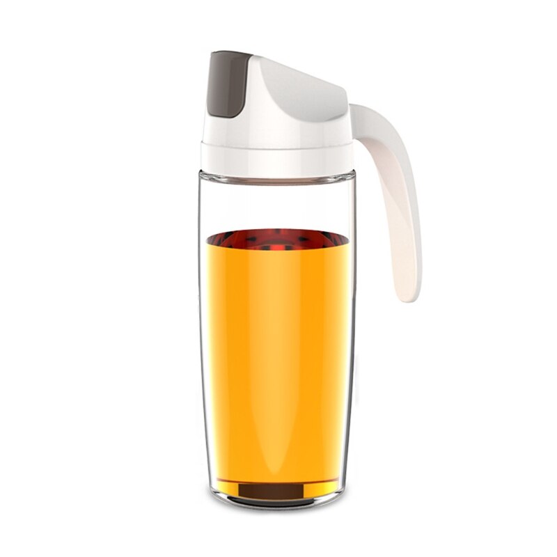 Auto Flip Olive Oil Dispenser Bottle 300ml-630ml Leakproof Condiment Container With Automatic Cap and Stopper Non-Drip for H051