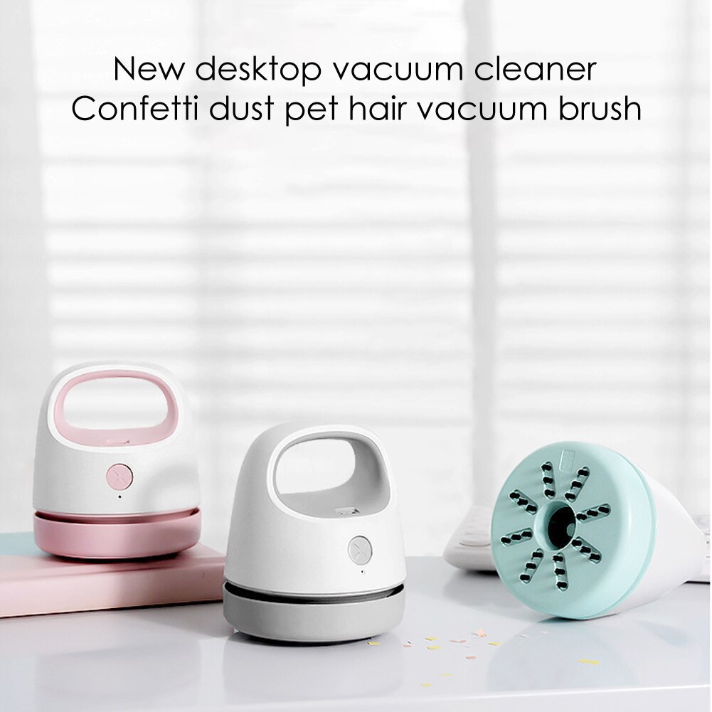 Desktop Vacuum Cleaner Hair Dust Collector for Notebook Computer Keyboard
