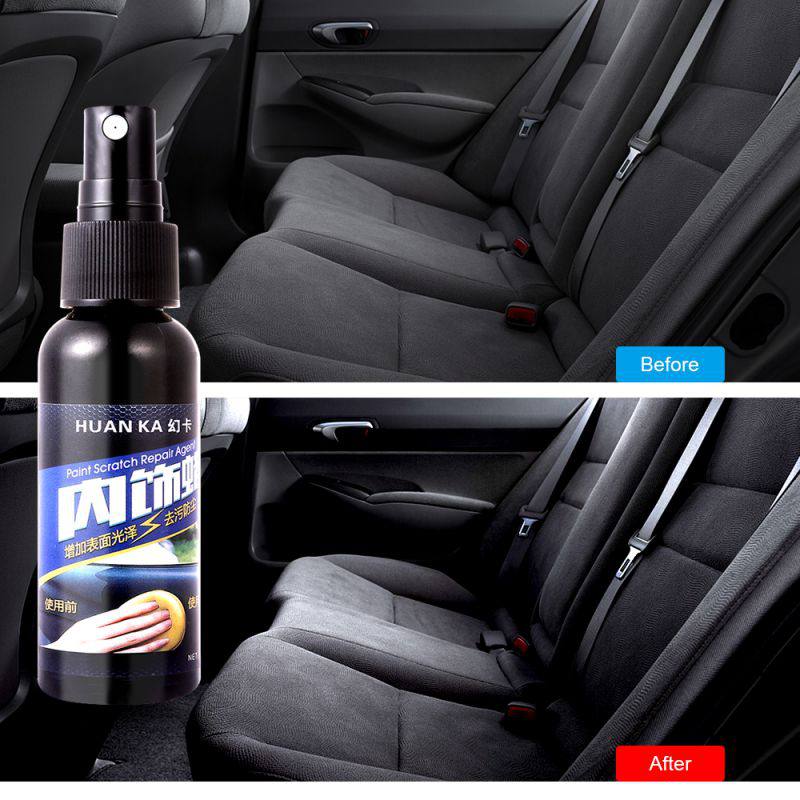50ml voiture vernis cire plastique cuir rechapage Agent automobile intérieur nettoyant pneu cire peinture ménage bureau sac nettoyage
