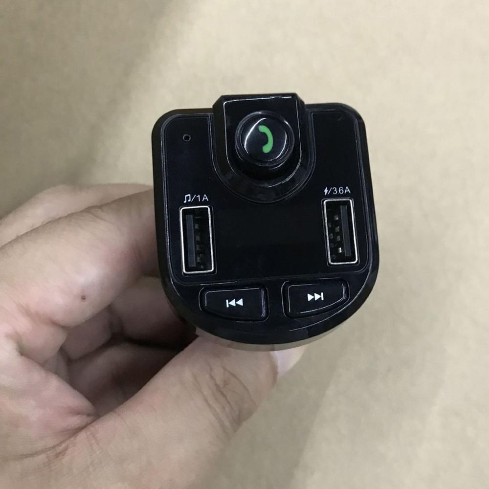 BT36 Car Kit MP3 Player FM Transmitter Auto AUX Wireless Car Modulator Radio USB Car Charger Remote Control