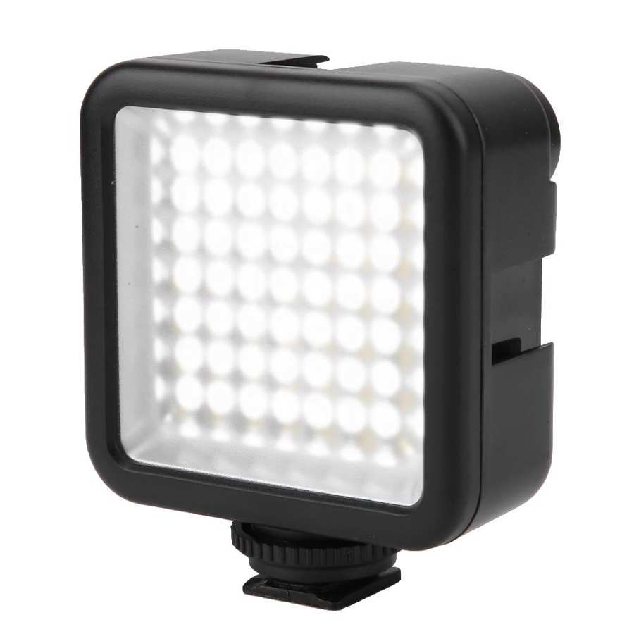 49 LED On Camera Panel Light Portable Dimmable Video Light for Photography Lighting