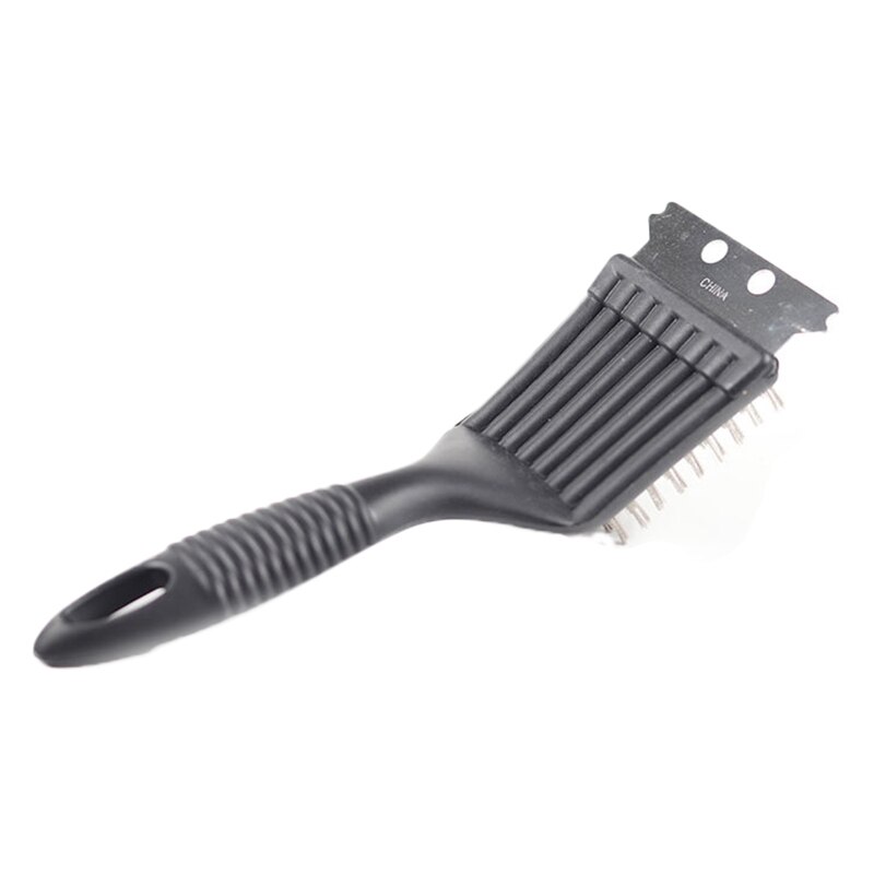BBQ Grill Brush Barbecue Wire Cleaning Brush And Scraper With Stainless Steel Bristles Cooking Tools Outdoor BBQ Accessories: Default Title