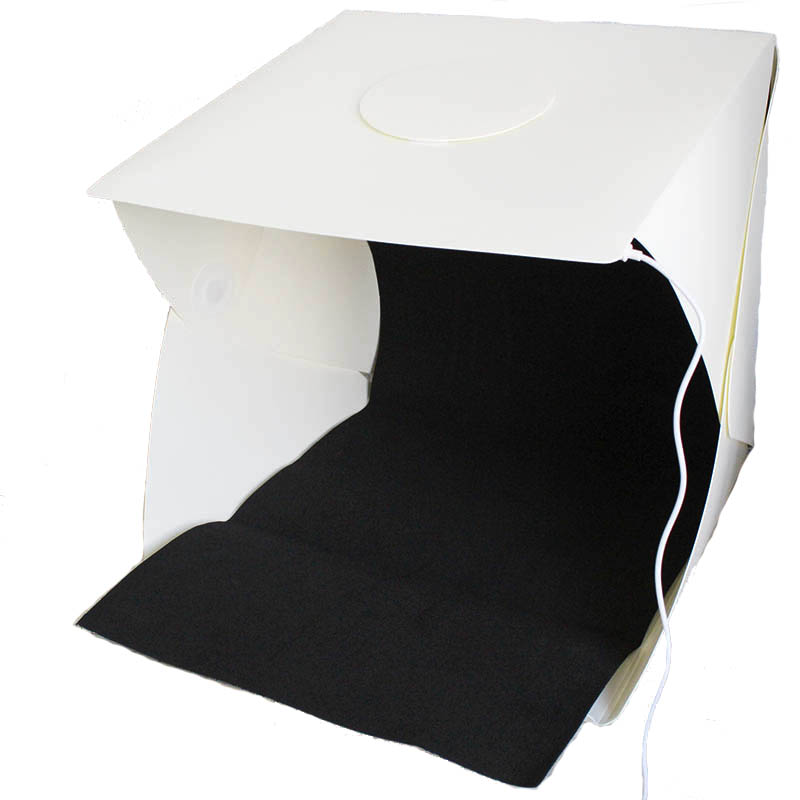 400*400*400mm/16inch Portable Foldable Photo Lightbox Photography Studio Accessories LED Light Box Softbox For DSLR Smartphone