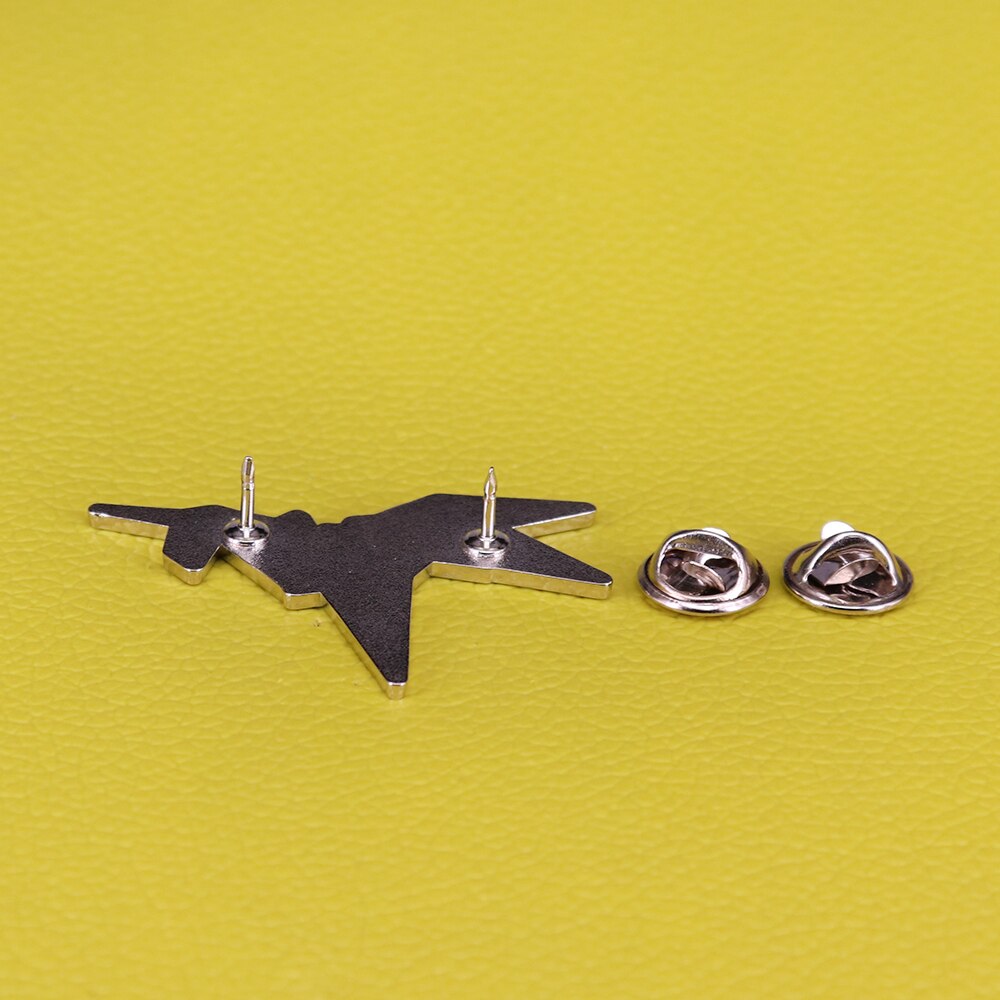Blade løber origami enhjørning broche abstrakt kunst badge søde film fans pins enhjørning hest