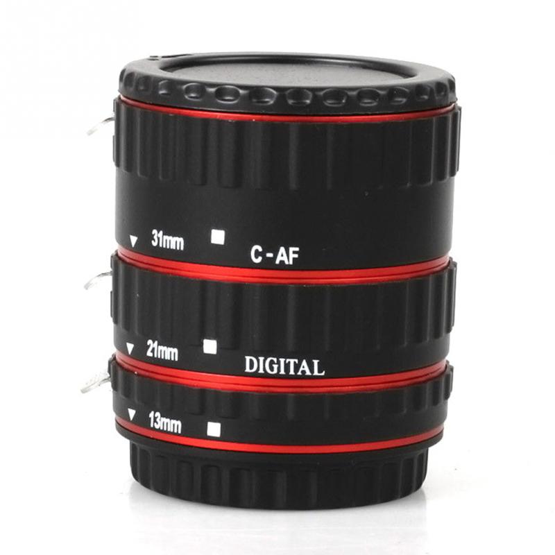 Kamera linse adapter ring montering af autofokus makro forlænger rør ring til canon ef-s objektiv  t5i t4i t3i 100d 60d 70d 550d 600d 7d
