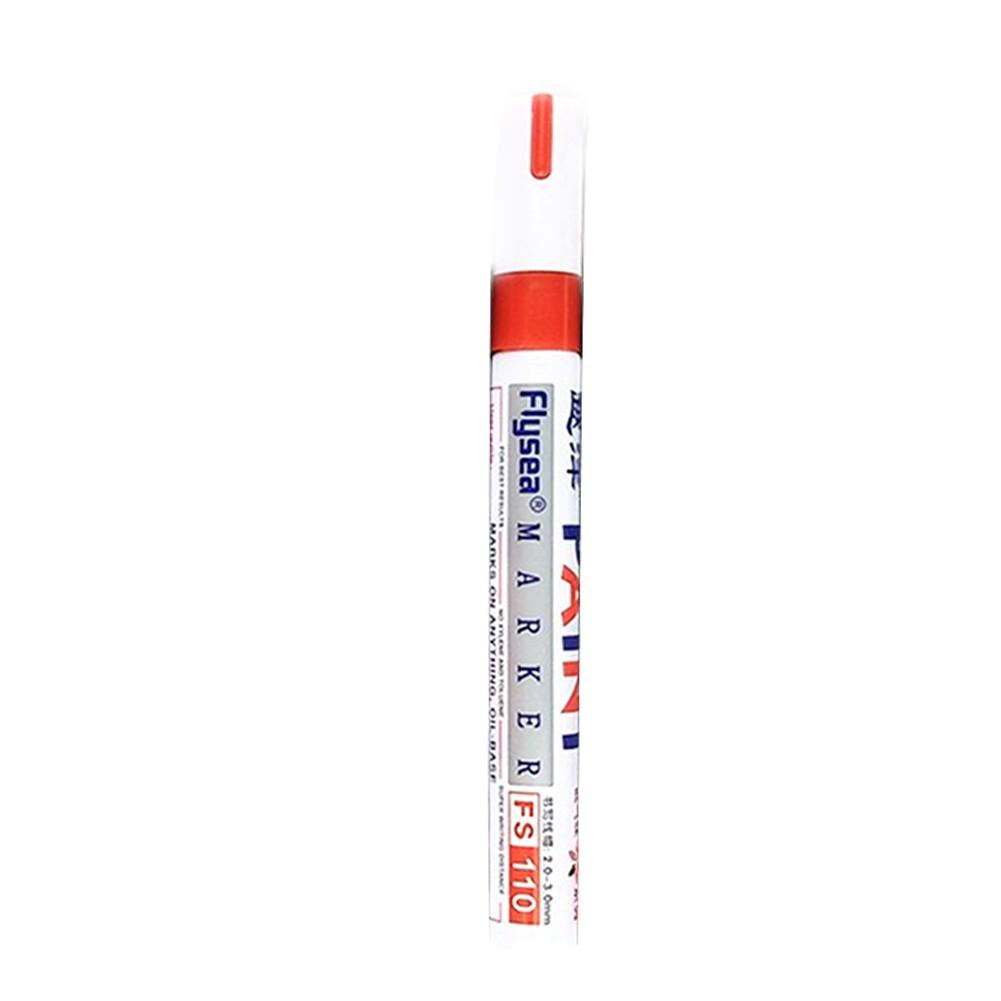 5 farbe Wasserdichte Auto Reifen Reifen Malen Marker Kuli Reifen Wasser Basierend Prämie Füllen Farbe Stift dauerhaft Farbe Marker Graffti fettige: rot