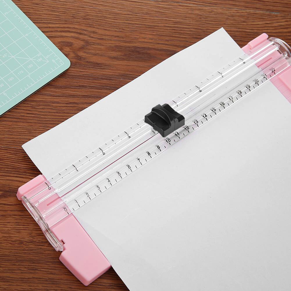 Paper Cutter Replacement Blade Plastic A4 Paper Trimmer Practical Hand Tools DIY Scrapbook Cutter Cutting Gadget