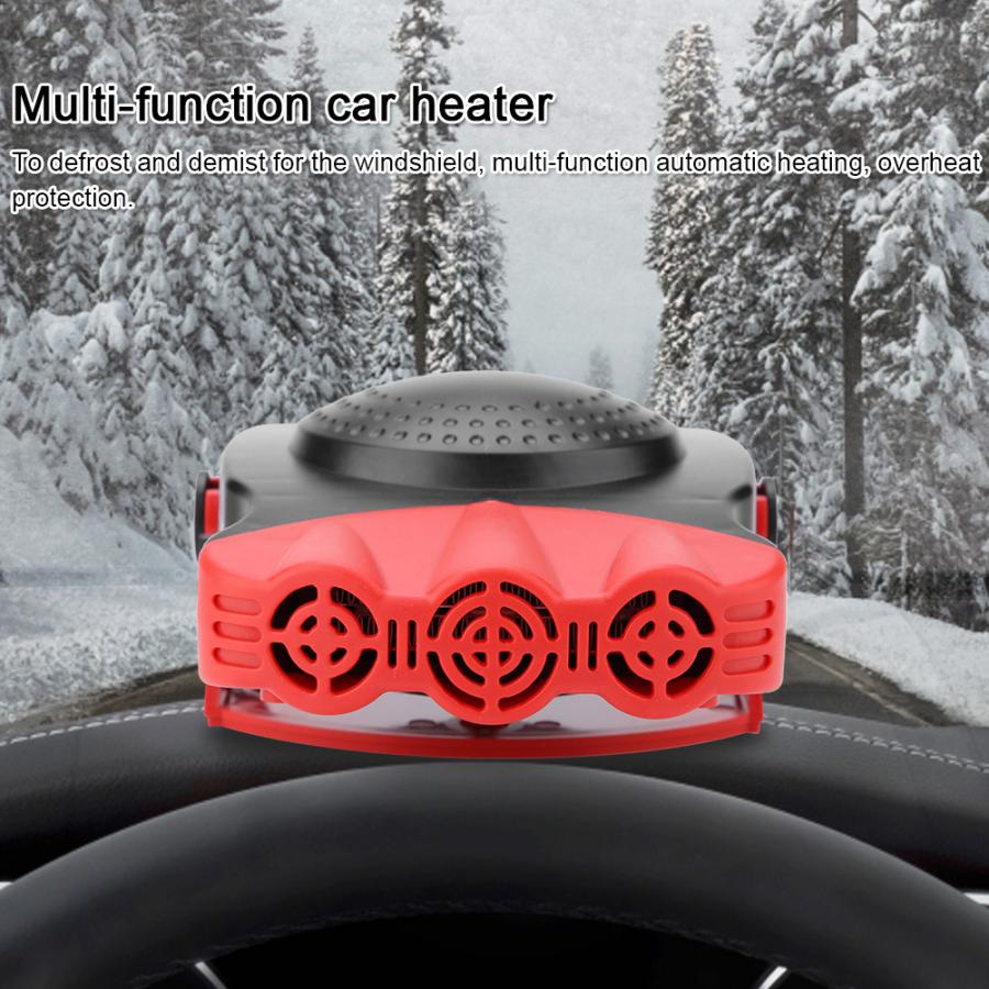 Cold air heater Portable 12V 150W Car Windshield Window Defroster Ceramic Heater Cooler Fan Electric Hand Heater Warmer