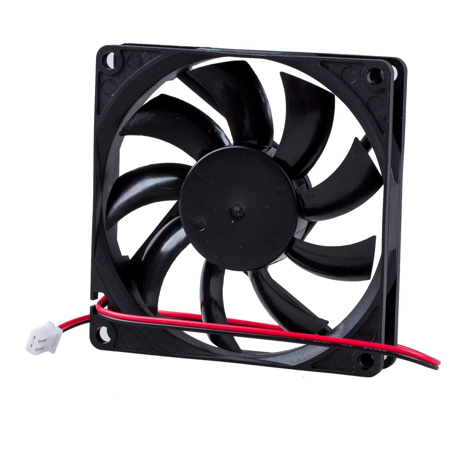 DC 12V 0.18A 2 Pin Connector PC Computer Case Cooling Fan 80x80mm