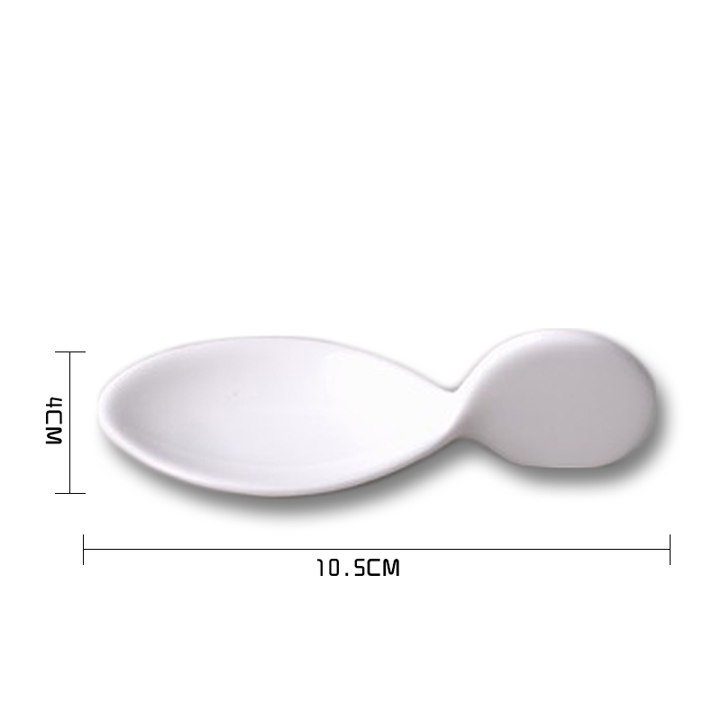Keramik Fisch bilden Nachtisch Platte Mini Sushi Assiette Gericht Schüsseln Portion Löffel Restaurantware