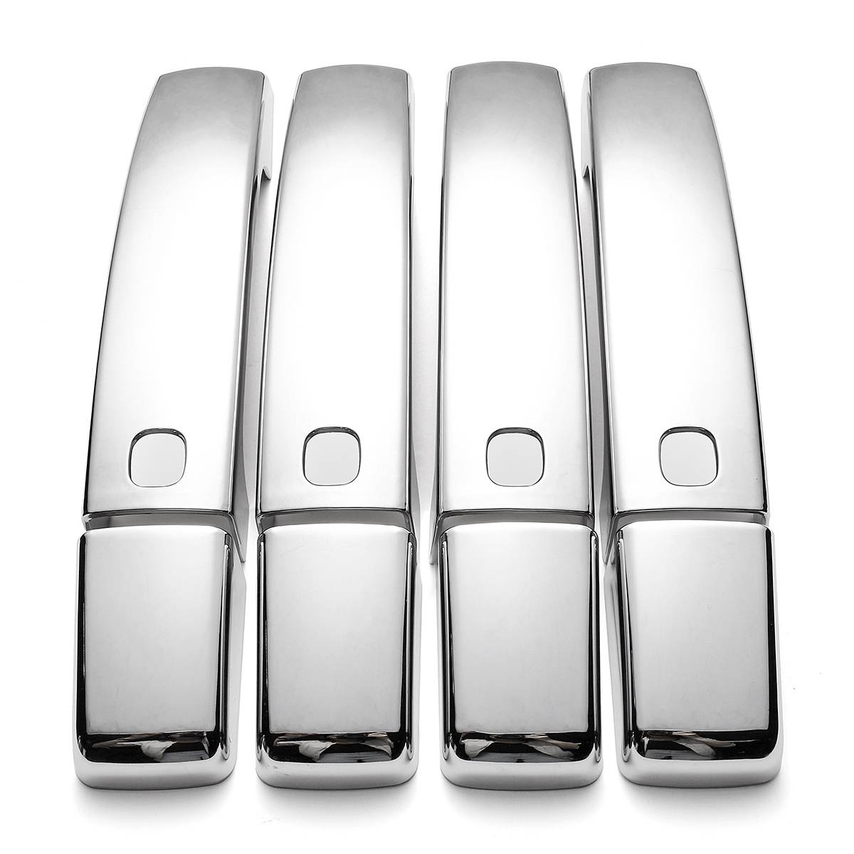 Abs Chrome Gloss Black Door Handle Covers Trim Car Accessories For Land Rover Discovery 4 Range Rover Sport Freelander 2