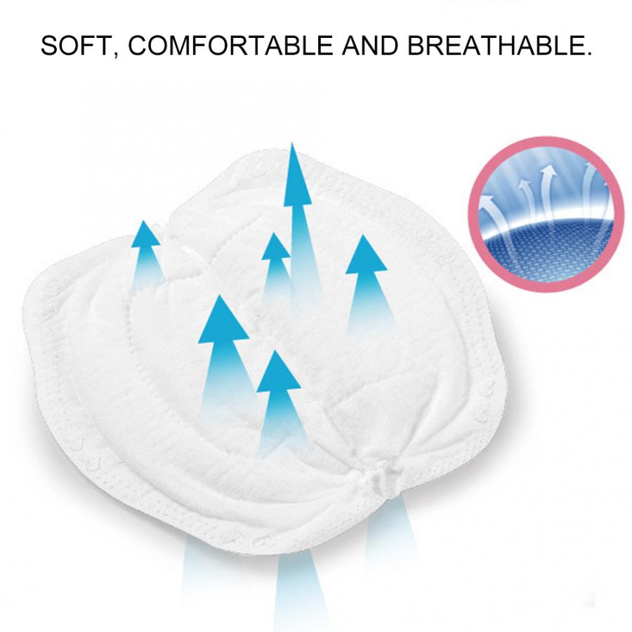 12PCS/LOT Disposable Maternity Milk Nursing Pads Anti-overflow Breast Pad for Breastfeeding Pad Cleaning