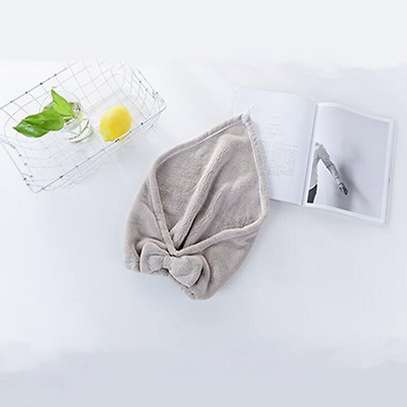 Baby Water-Absorberende Douche Capshair Drogen Handdoek Hat Cap Microfiber Boog Kind Badmuts Kind Zorgzame Levert