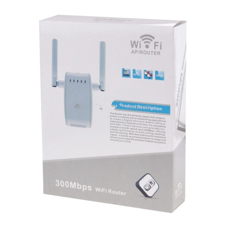 Routeur WiFi sans fil Hotspot Mobile 300 Mbps pour petites entreprises/bureau/maison